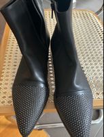 AGL 41 Neu/NP260CHF Schwarz Leder Schuhe