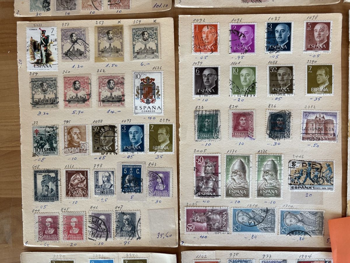Tutti i francobolli: Briefmarken aus Spanien Sammlung – Usato da Rümlang venduto da Fledermaus16 3