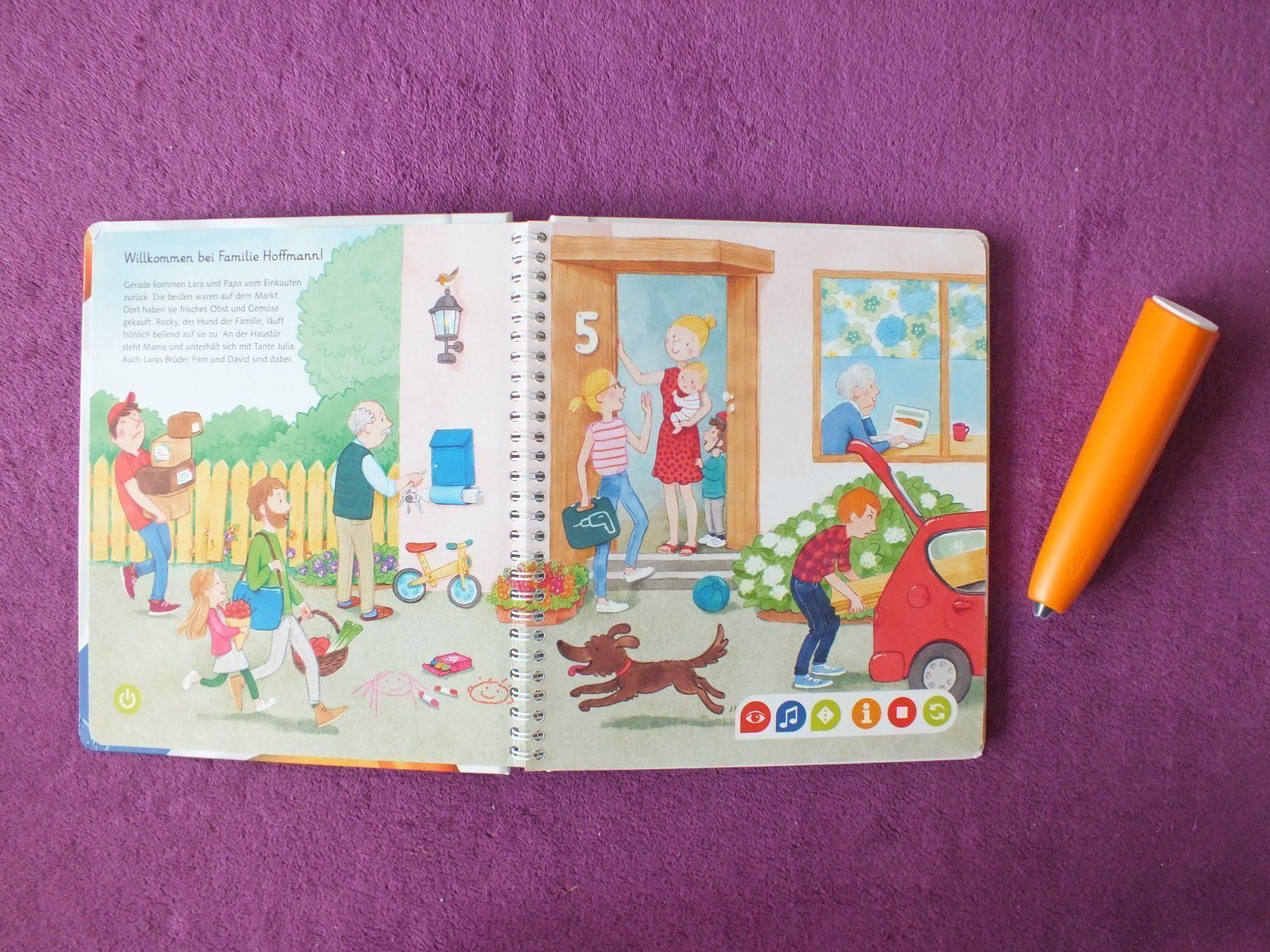 Tiptoi Giocattoli: tiptoi Starterset - CREATE Stift & Bilderwörter Buch – Usato da Müllheim Dorf venduto da Seeeule01 3