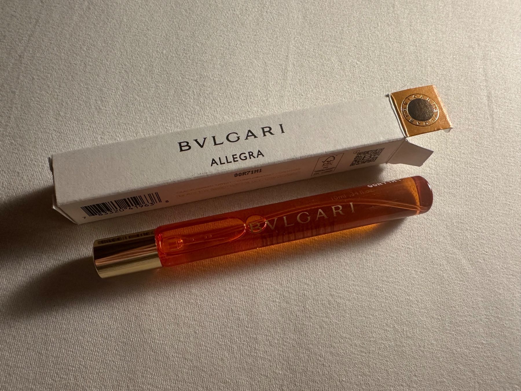 Bulgari Flaconi: Parfumminiatur Bvlgari Allegra – Nuovo e nell'imballaggio originale da Aarburg venduto da flacon05