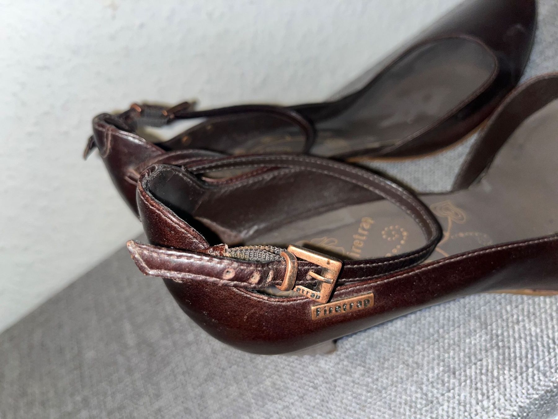 Scarpe da donna: Firetrap leather, dark brown shoes size 41 – Usato da Genève venduto da dmt_y25y 5