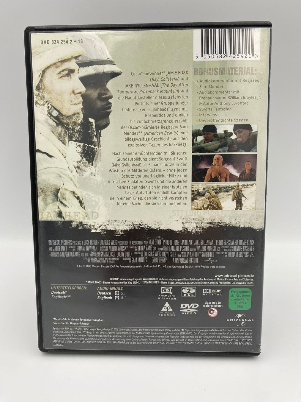 Alle DVDs: JARHEAD - Versand, nur CHF 2.50! – Gebraucht aus Siblingen von goodprice24 1