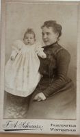 CDV F.A. Schwarz, Frauenfeld - Mutter & Kind