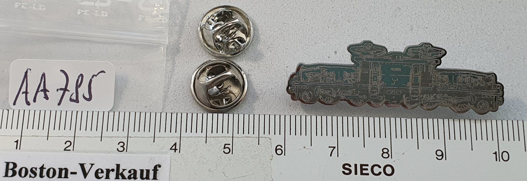 Placchette & Badge: AA785 - Pin Lokomotive Krokodil SBB CFF FFS – Usato da Reinach BL venduto da Boston-Verkauf 1