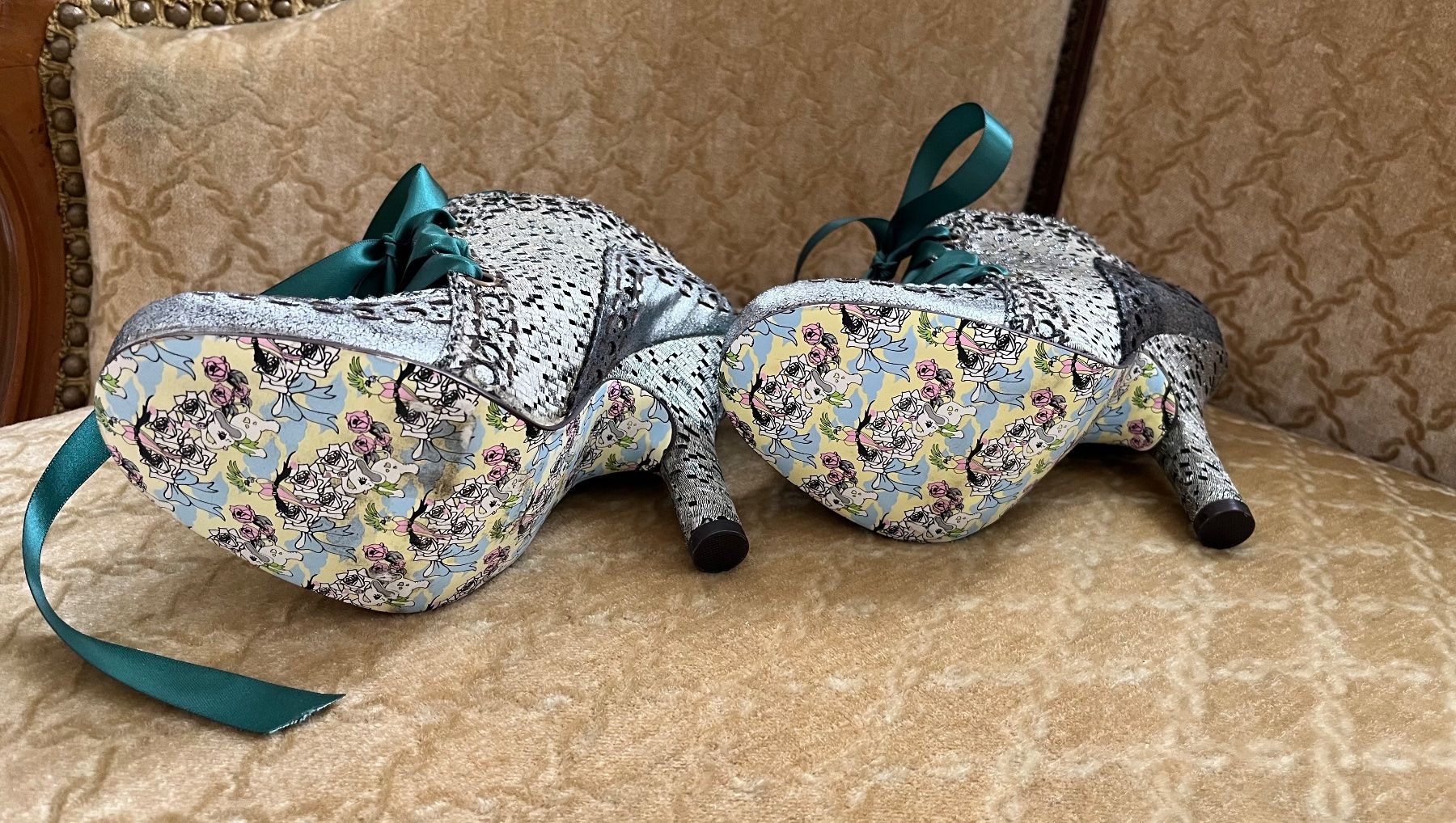 Scarpe da donna: Pumps Irregular Choice Gr: 37 silber – Nuovo (secondo la descrizione) da Arboldswil venduto da Sonnenelfe 4
