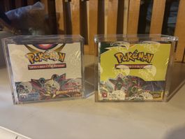 Pokemon Origine Perdue+Evolution Céleste boosters display