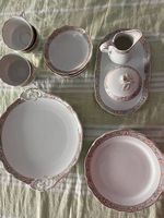 Hutschenreuter Marie Th. Mocca Tassen und Kuchenteller