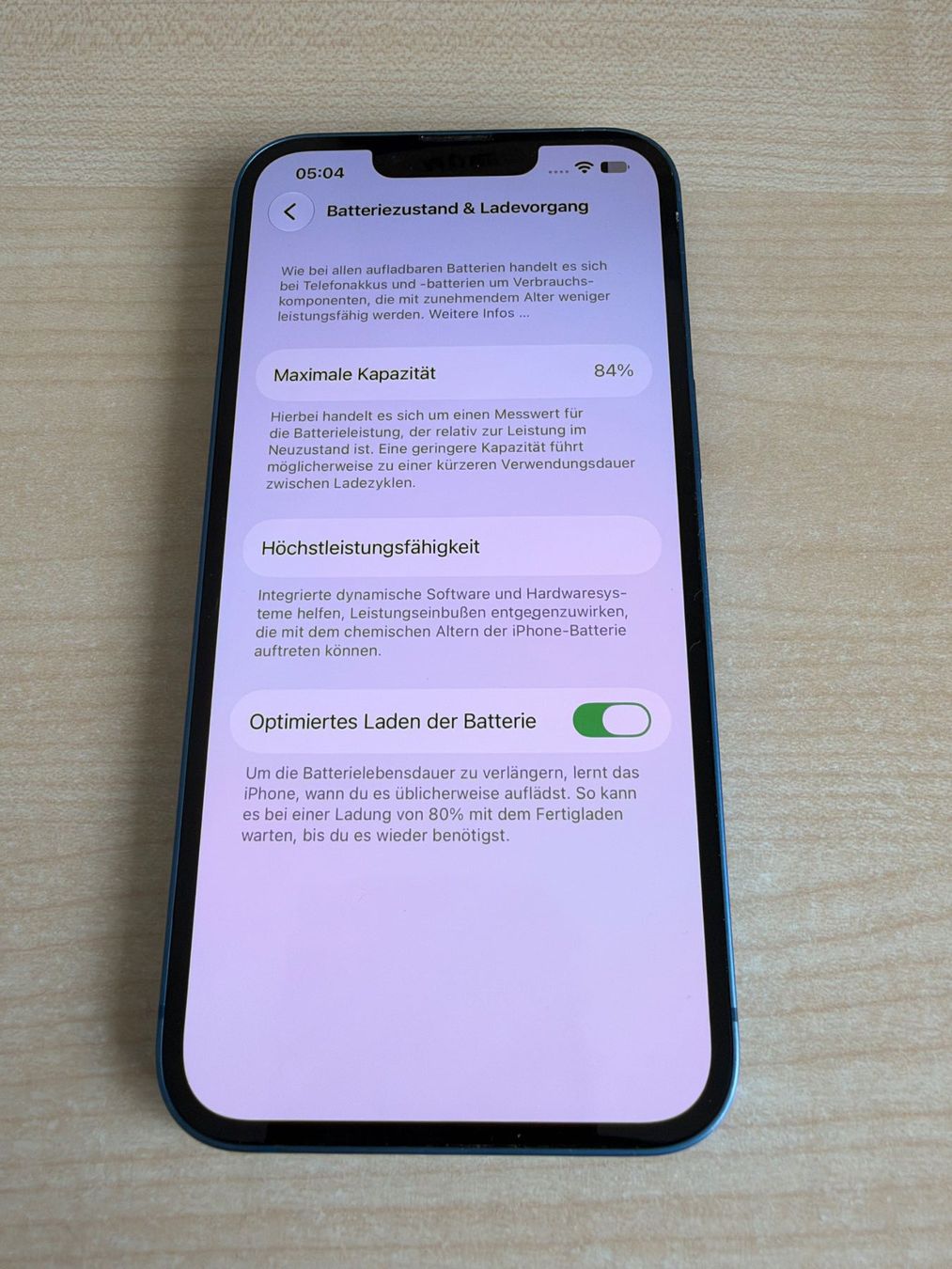 Apple Handys / Smartphones: iPhone 13 128GB blau – Gebraucht aus Riken AG von Sfed 5