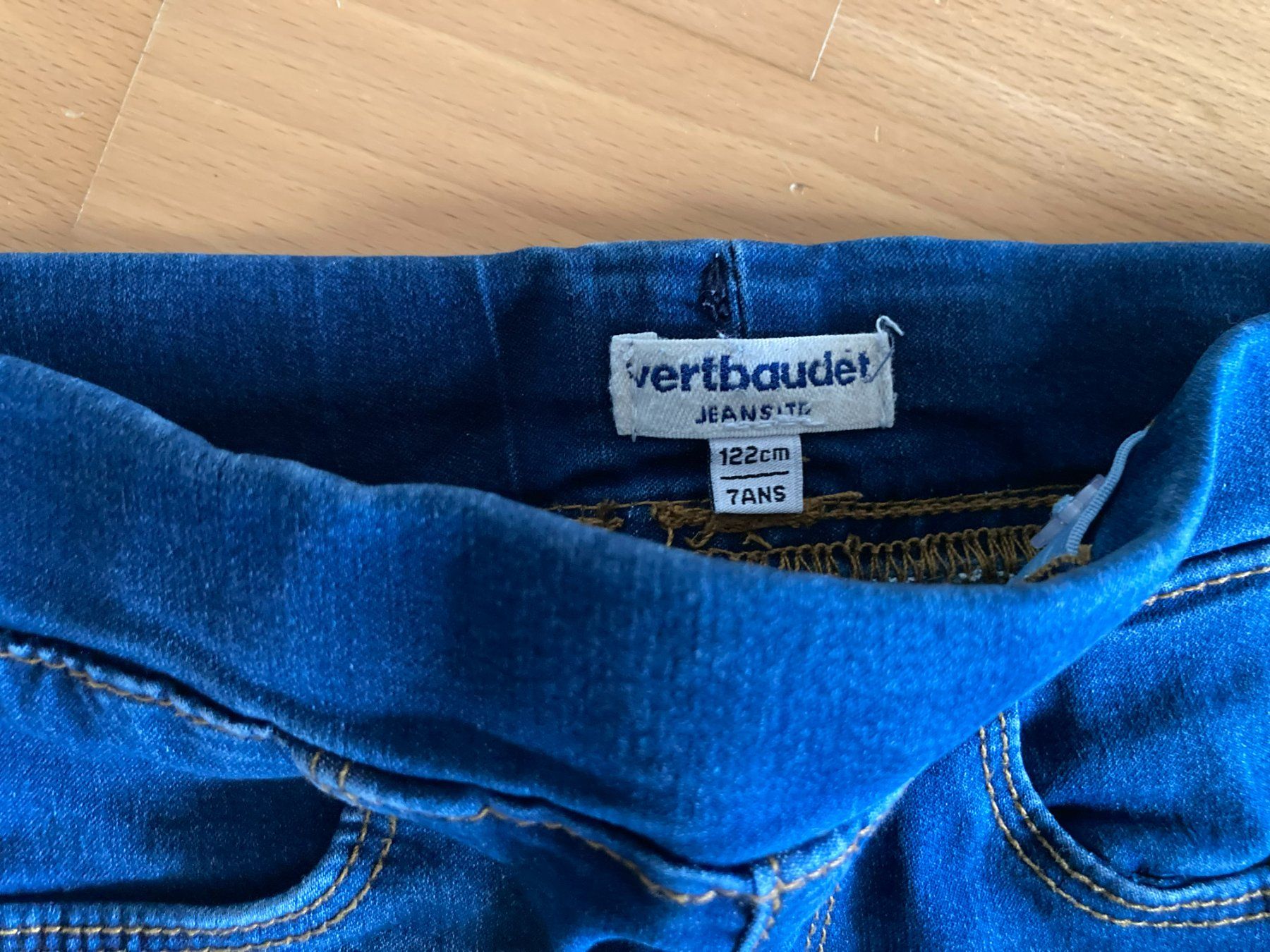 Vertbaudet Pantaloni: Jeans mit Leopardenmuster "Vertbaudet" – Usato da Muttenz venduto da Juvenile33 2