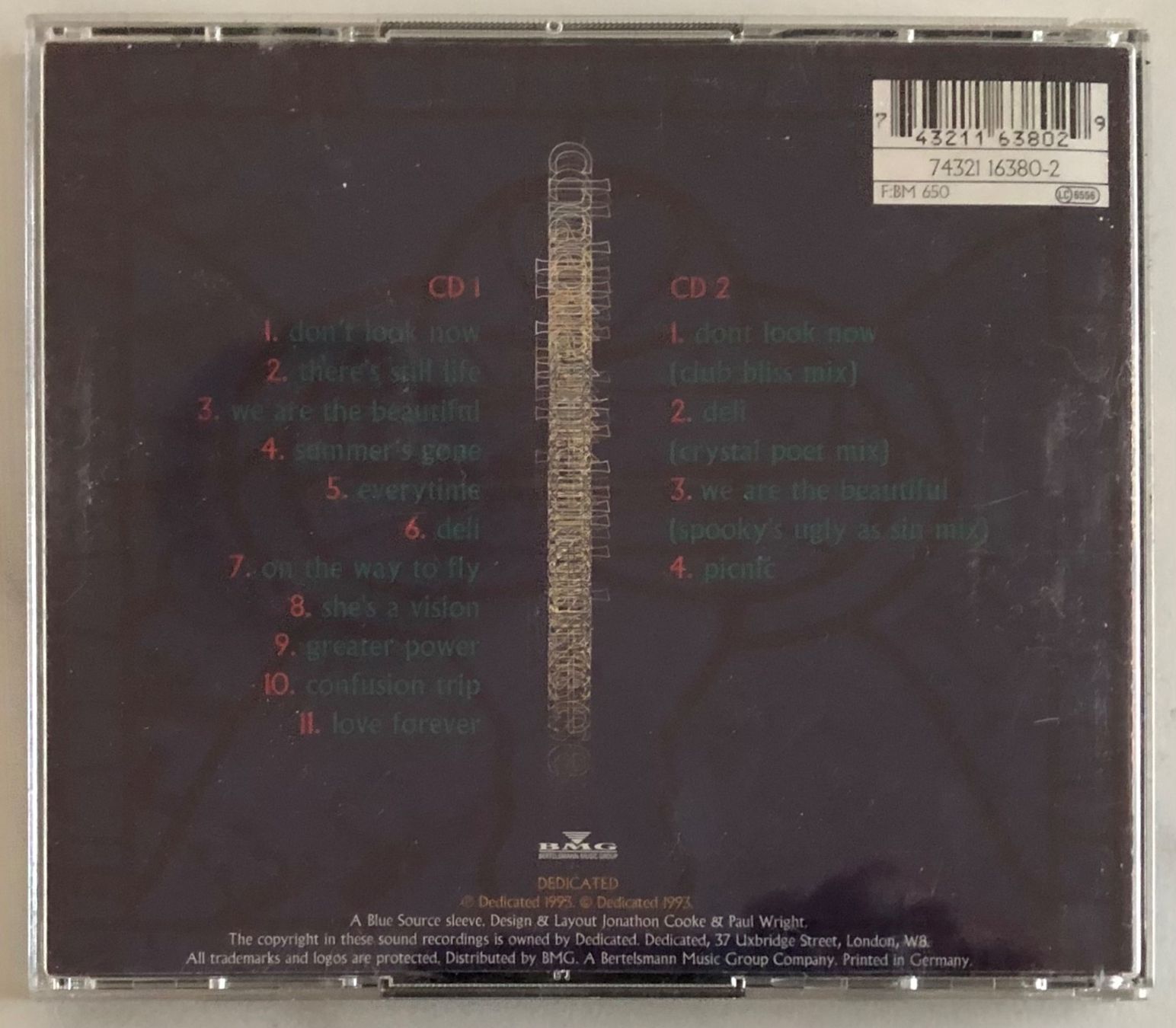 CD: CHAPTERHOUSE - BLOOD MUSIC – Usato da Poliez-Pittet venduto da Newtown-Records 1