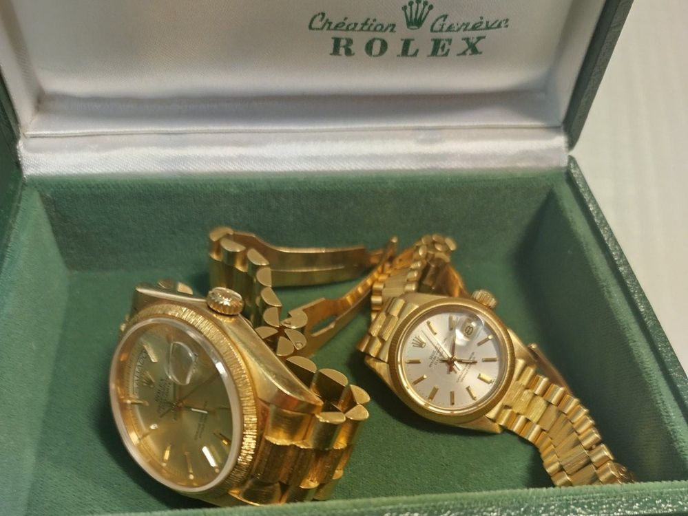 Rolex Day Date Gold Damen und Herren Kaufen auf Ricardo