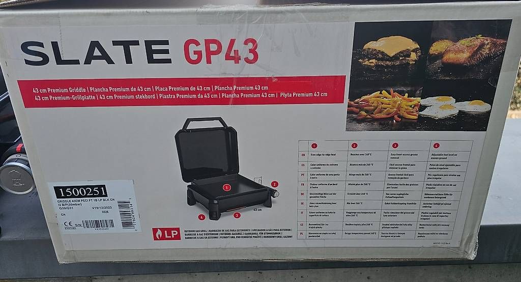 Griglie: Weber Gasgrill GP 43 cm Premium Plancha – Usato da Niederlenz venduto da 4dziu 1