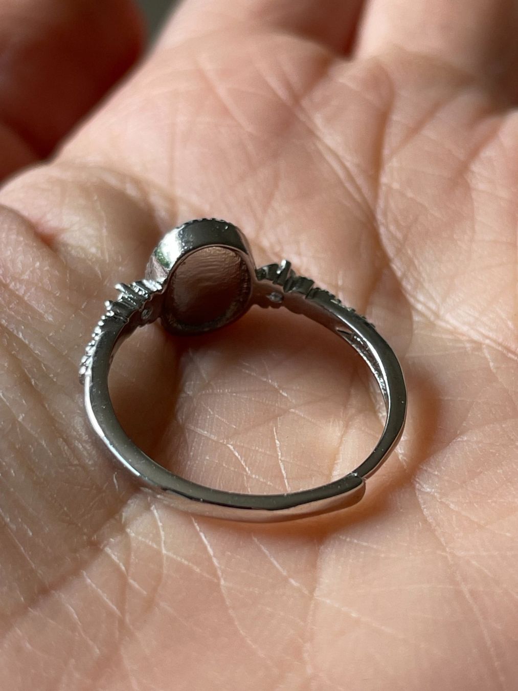 Anelli: 100 % echte Aquamarin-Ring – Edelsteinring – Nuovo e nell'imballaggio originale da Schiers venduto da sisikristall 1