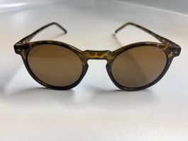 Sonnenbrille Braun Tortoise Muster Vintage Look