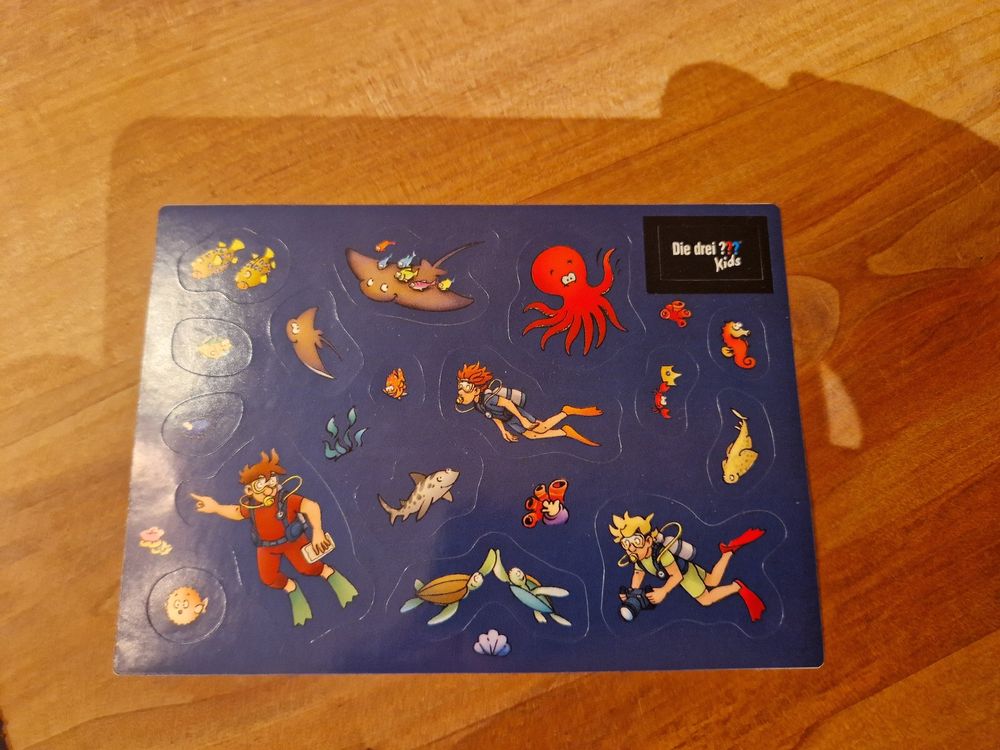 Kosmos Krimi-Puzzle: Die DREI ??? Bambini - Vorsicht, Glibberfalle! Gioco Investigativo Con Puzzle 150 Pezzi E Slime Fai-da-te, Per Bambini 7+ - 2