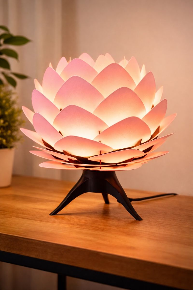 Lampade: Sakura Lotus Bloom Lampe – Nuovo e nell'imballaggio originale da Wollerau venduto da Jazzy5 1