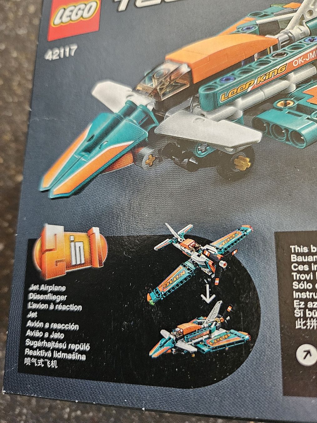 Lego Kit di costruzioni: LEGO Technic 42117 Rennflugzeug, vollständig – Usato da Anwil venduto da tamoos 4