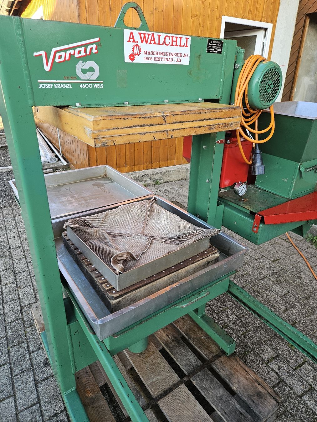 Tutte le macchine: Mostpresse Doppel Packpresse – Usato da Olten venduto da flos-cuculi