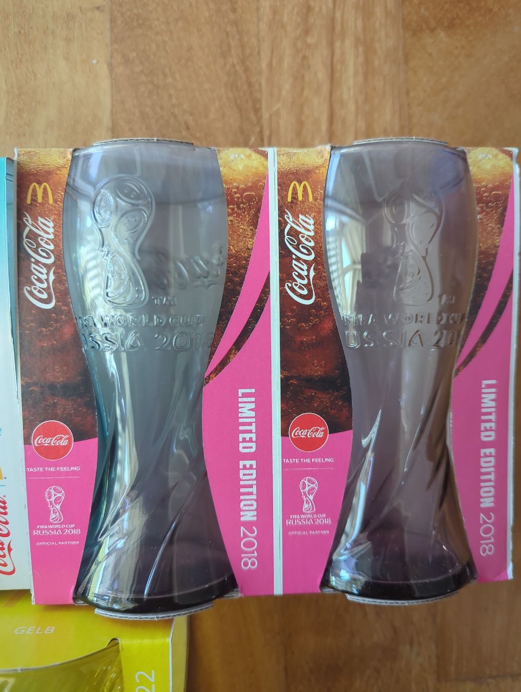 Coca-Cola Verres: Coca Cola Gläser 9Stk. – Neuf avec emballage d'origine à Eglisau par raf_hn2x 3