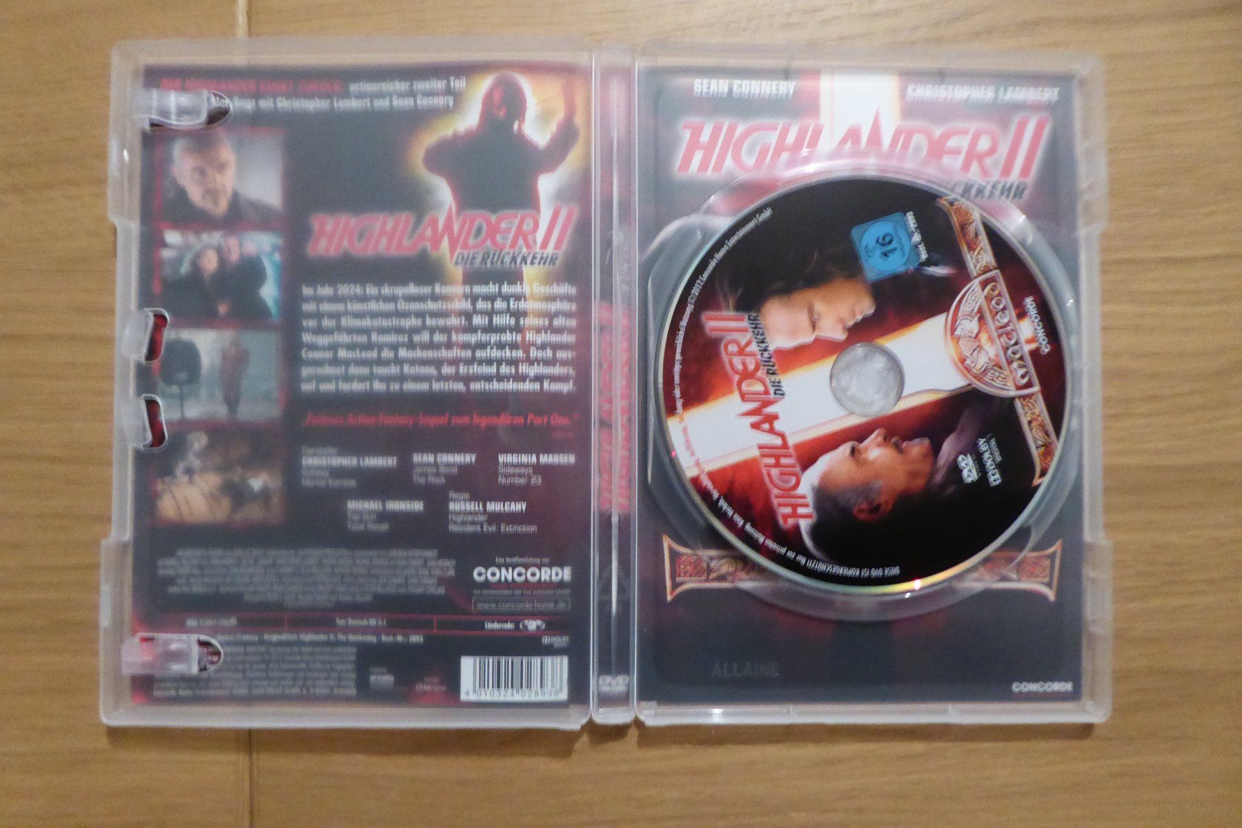 Tutti i DVDs: DVD Highlander 2 – Usato da Allschwil venduto da Summelsarium 3