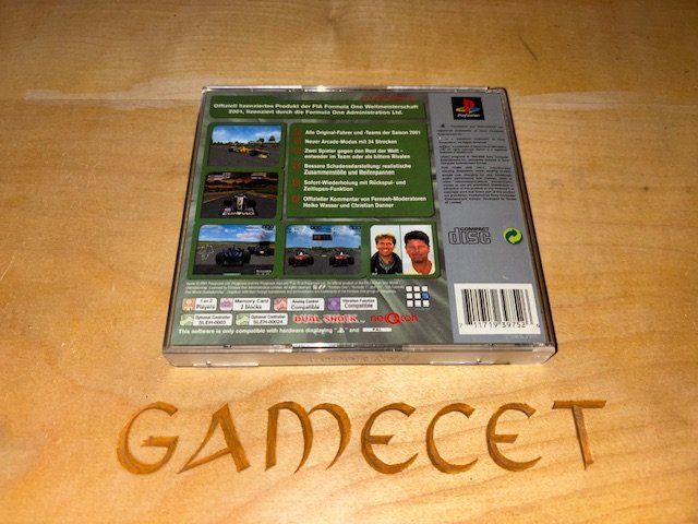 Sony Giochi: Formula One 2001 Sony Playstation PS1 – Usato da Steinach venduto da Gamecet 2