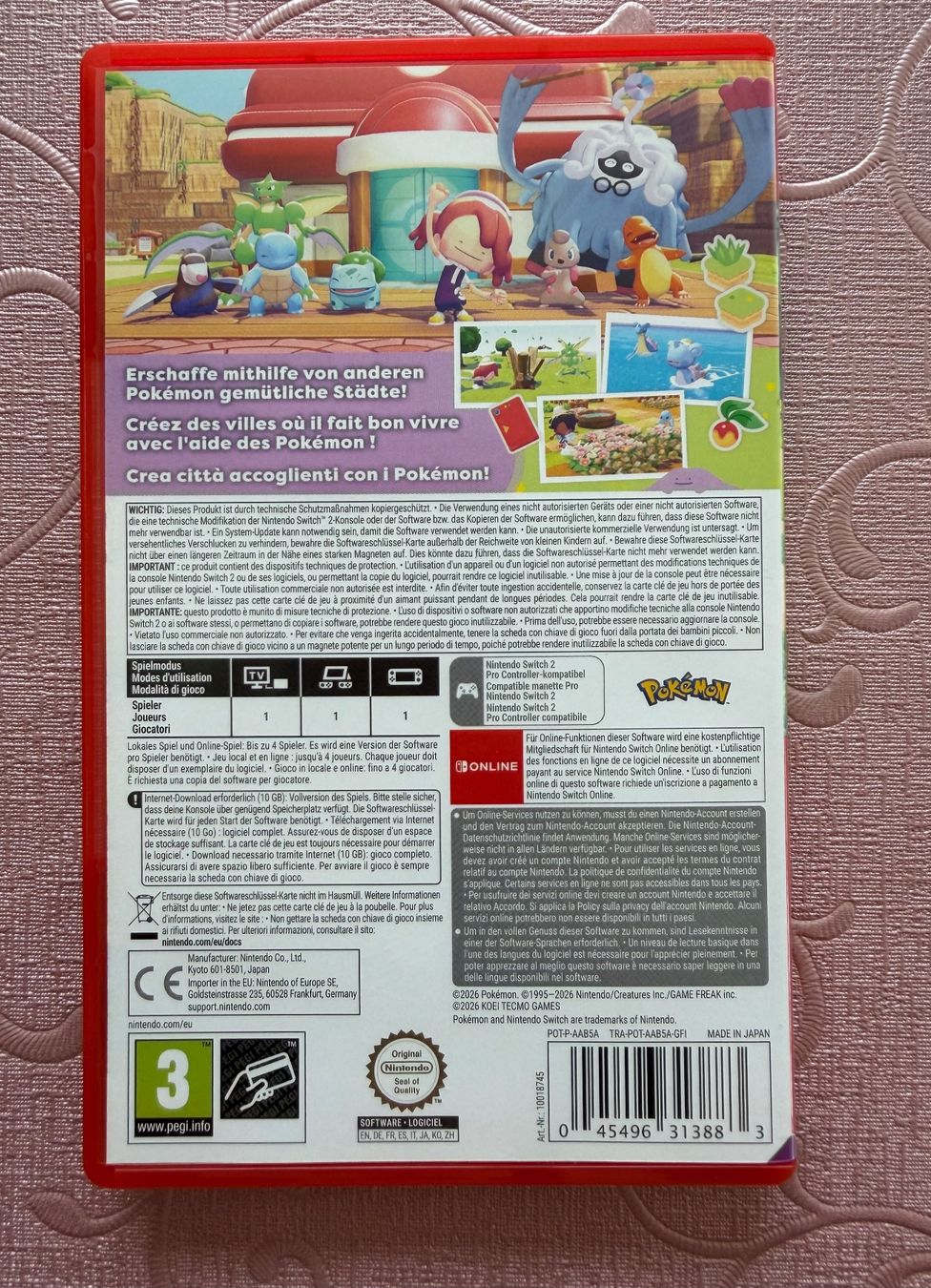 Nintendo Giochi: Nintendo Switch 2 - Pokémon Pokopia Game Key Card – Usato da Reichenbach i. K. venduto da basangi 1