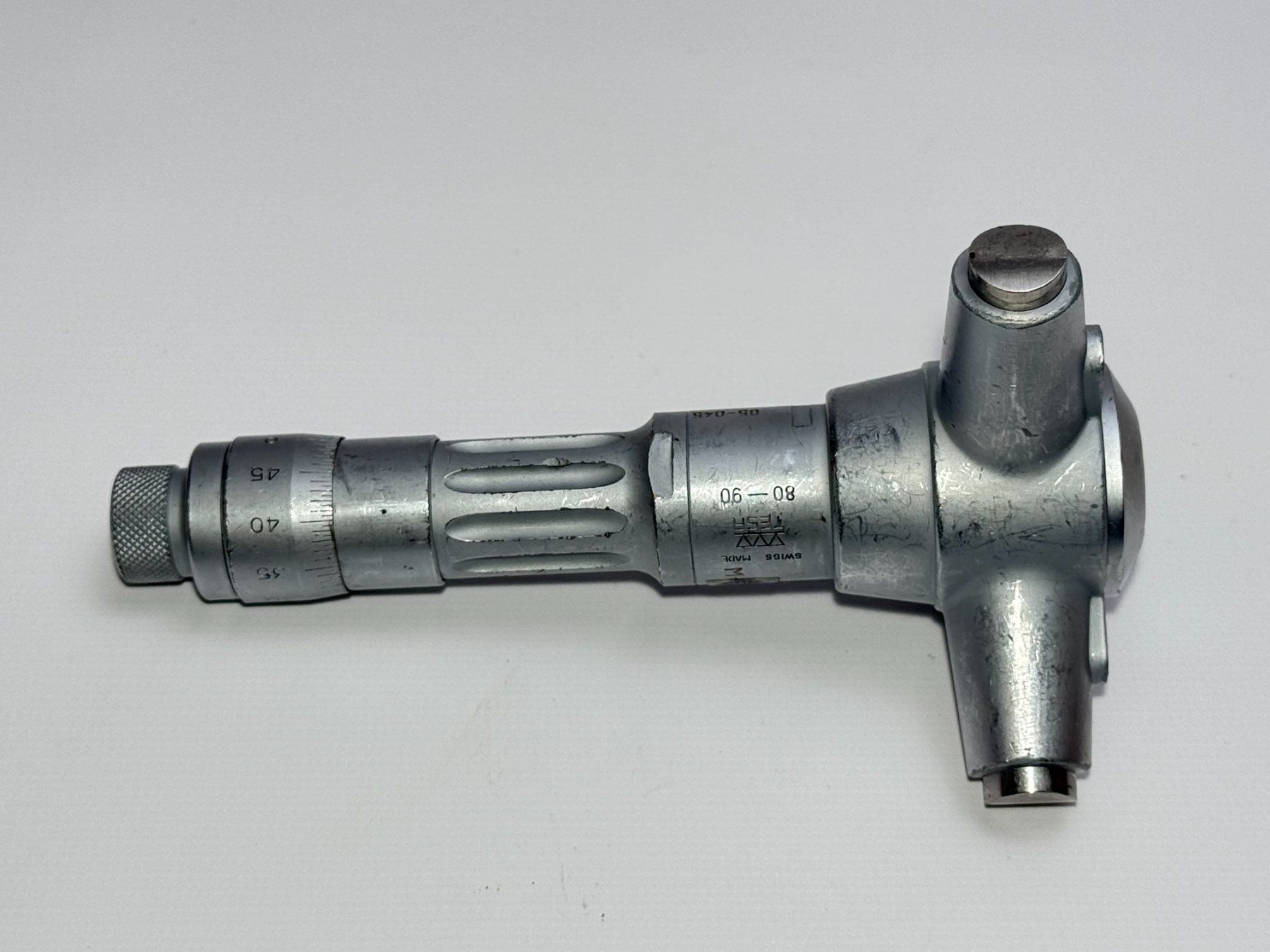 Tesa Misurare: TESA Innenmikrometer 80-90mm Dreipunktmikrometer – Usato da Boswil venduto da ABLagerBoswil 3