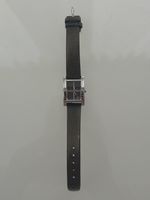 s.Oliver Damenuhr – Schwarz/Silber – Lederarmband