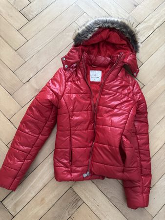 Moncler Winterjacke Rot Grösse S