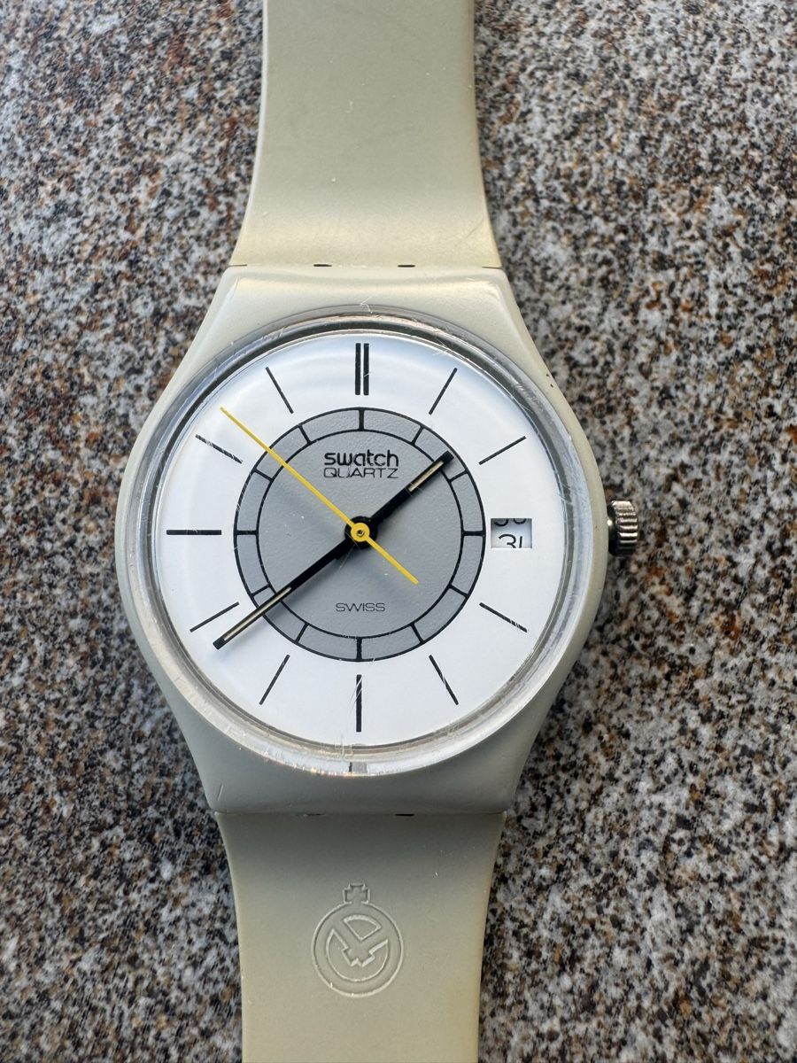Swatch Orologi: Swatch Grey 1984 – Usato da Sursee venduto da Dersempacher 3
