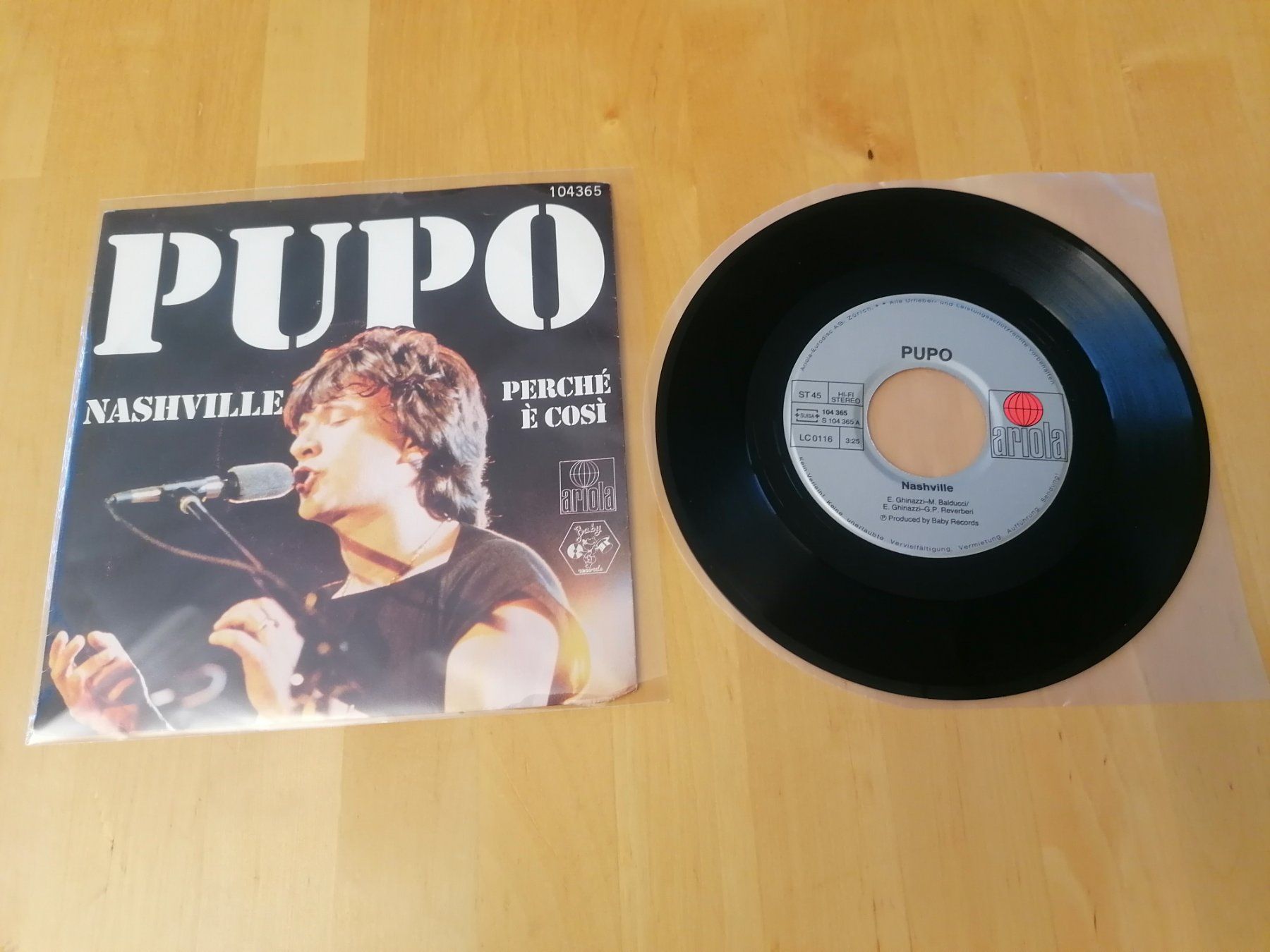 Schallplatten: Pupo – Nashville – Gebraucht aus Emmenbrücke von lamorak