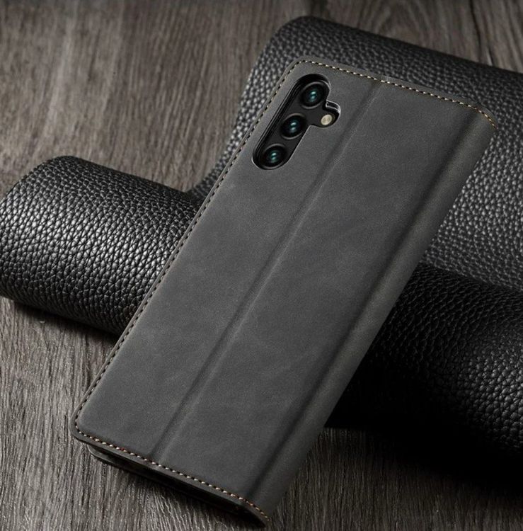 Mulbess Handyhülle Für Huawei P20 Lite - Vintage Flip Case Mit Magnetverschluss, Kartenschlitzen & Ständerfunktion, Braun