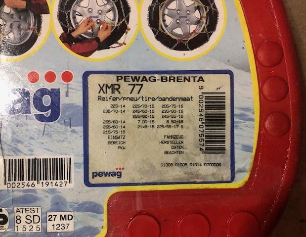 Catene da neve: Catene da Neve - Schneeketten – Usato da Ascona venduto da he9fabus 2