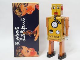 Blech Roboter Lilliput Robot N.P. 5357 zum aufziehen