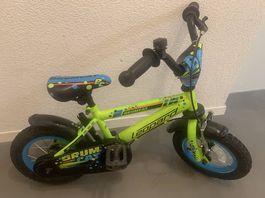 Kinder Velo Fahrrad mit Helm