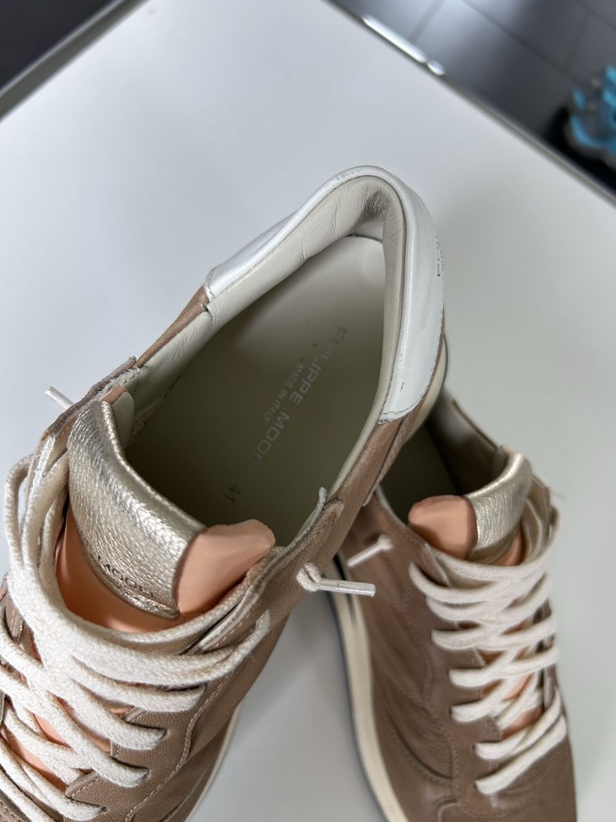 Scarpe da donna: Philippe Model Sneaker Damen 41 beige hellbraun – Usato da Basel venduto da kitu 5
