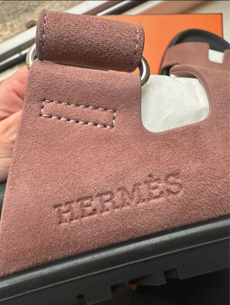Hermès Scarpe da donna: Hermes Chypre rose antique 39 – Nuovo e nell'imballaggio originale da Kilchberg ZH venduto da cruella 6