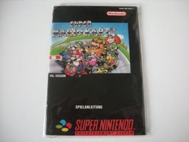 Mario Kart Anleitung für Super Nintendo "Sammlerzustand"