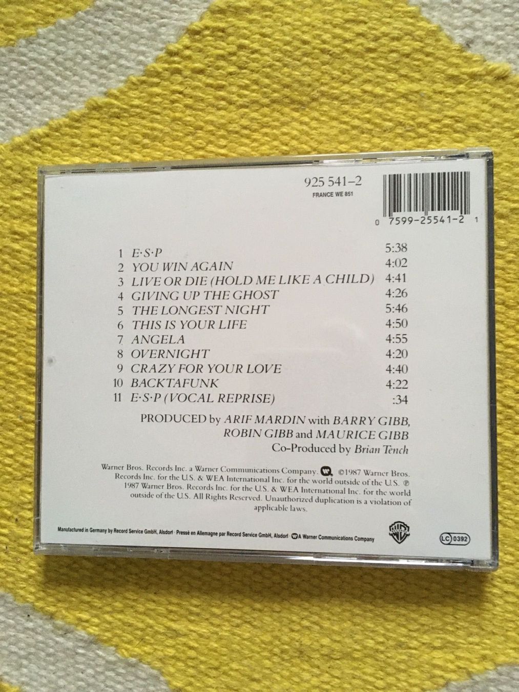 CD: BEE GEES-E-S-P – Usato da Rorschacherberg venduto da CD-Roli 1