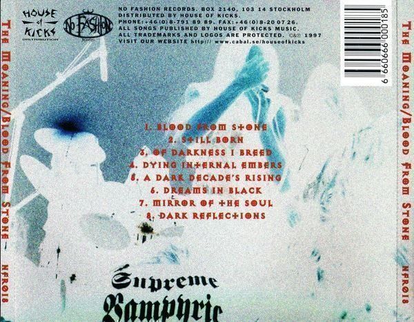 CD: The moaning - Blood...(NFR 018!) – Usato da St-Cergue venduto da VeganWarrior 1