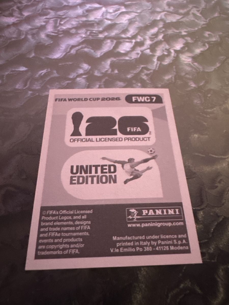 Panini Sammelbilder & Trading cards: Panini FWC 7 – Neu (gemäss Beschreibung) aus Zürich von th_e 1