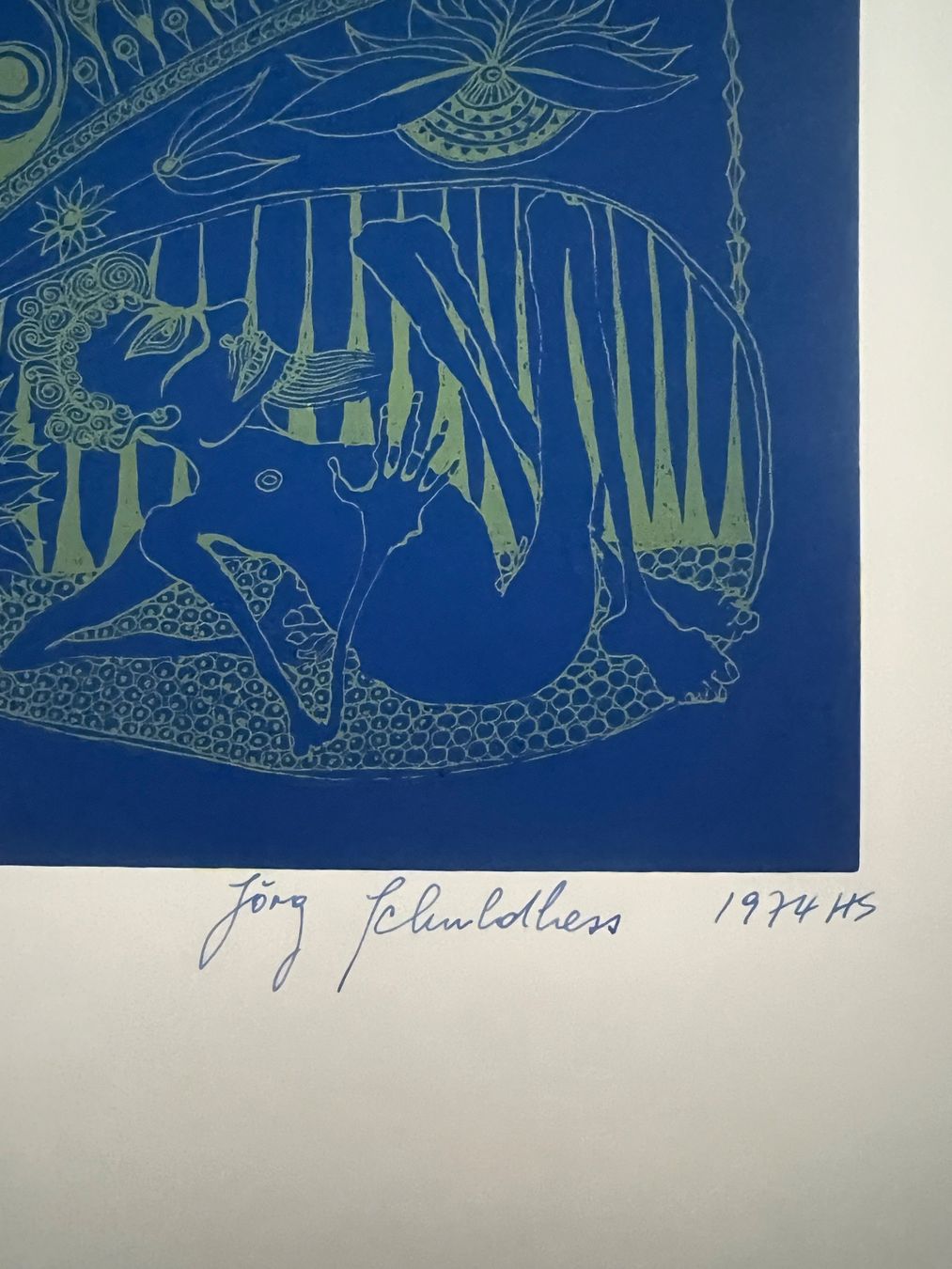 Grafica & Litografie: Jörg Schuldhess, handsigniert, nummeriert – Usato da Rain venduto da Pic-Ass 2
