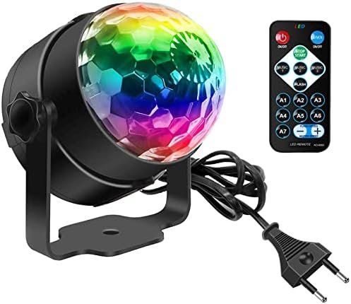 Lampade: LED Discokugel Musikgesteuert – Nuovo e nell'imballaggio originale da Hundwil venduto da Stallone5 1