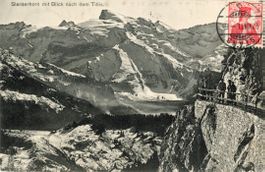 Stanserhorn  NW   mit Blick auf Titlis    um  1 9 1 1