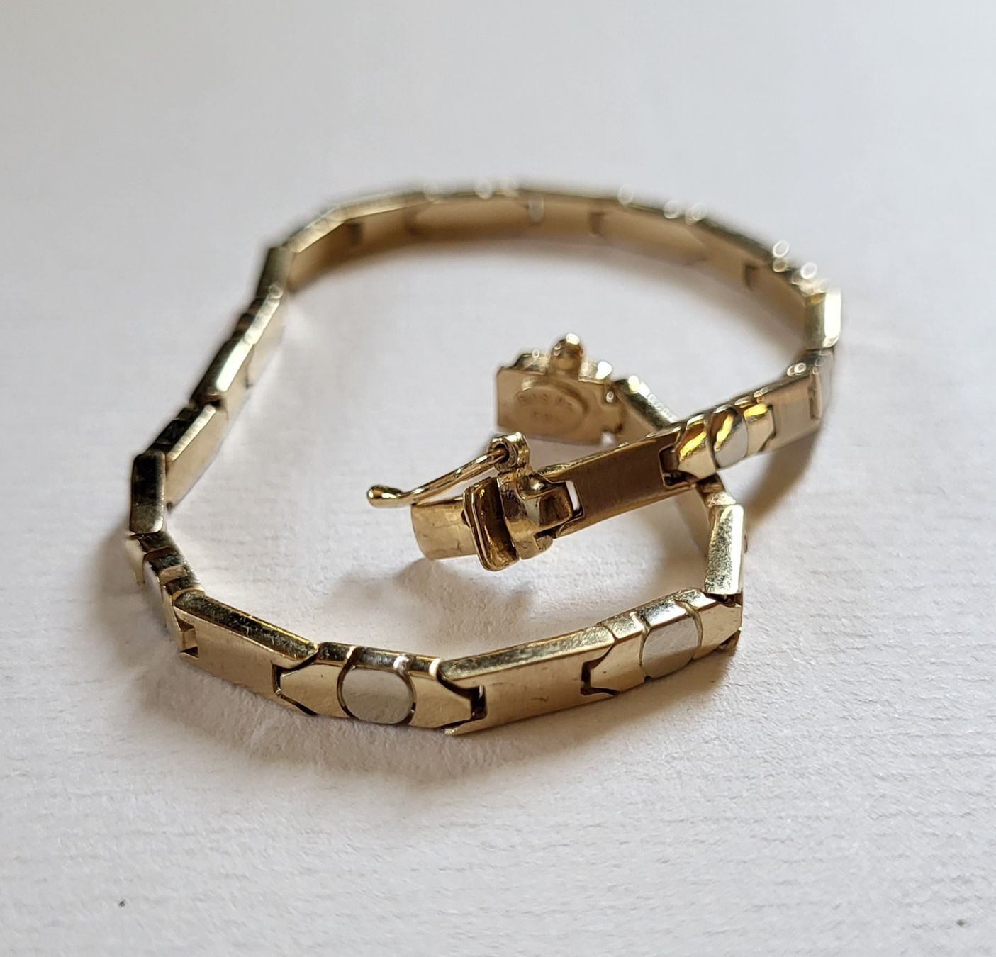 Bracciali & Braccialetti: Gold 585 Massiv Armband – Usato da Wald ZH venduto da Aniade 6