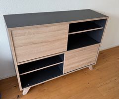 Sideboard Holz 120x40 cm guter Zustand