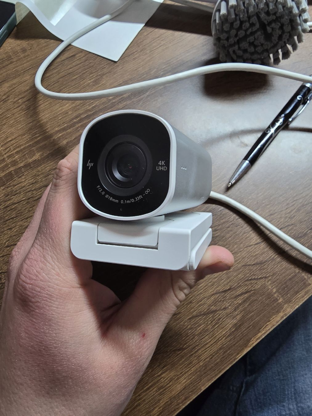 Hewlett Packard Webcam: HP 960 4k UHD Streaming Webcam NP 200.- (Y) – Nuovo (secondo la descrizione) da Rorschach venduto da TimelessTrading