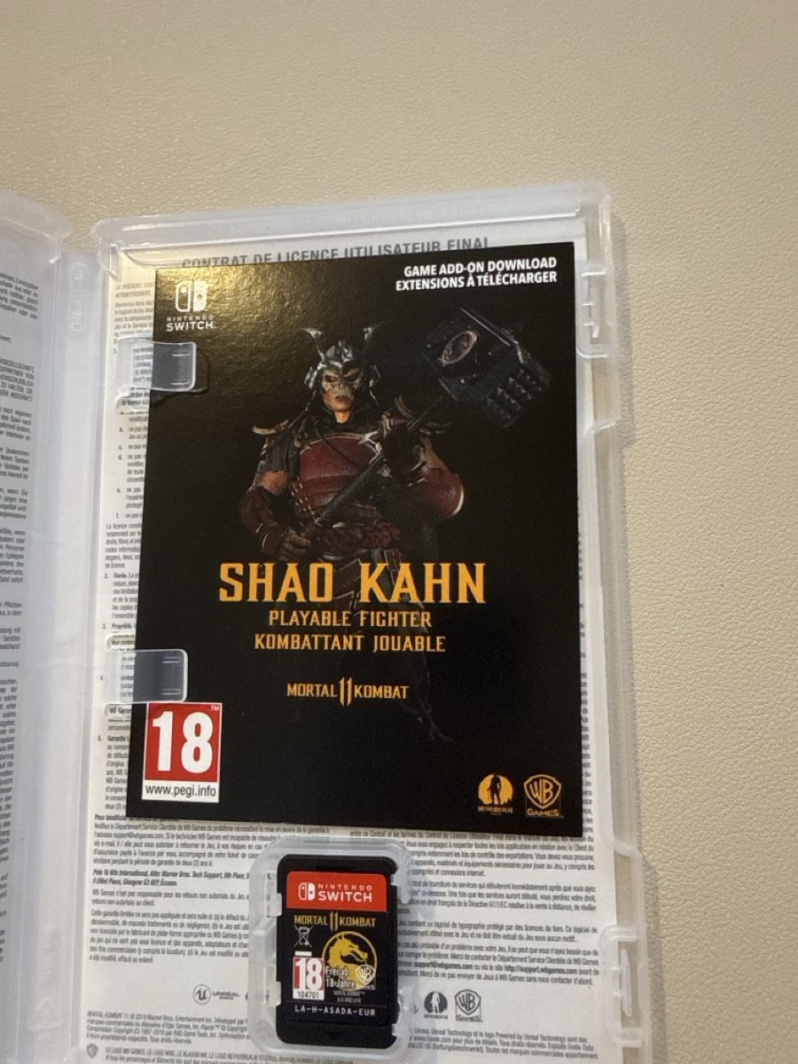 Nintendo Giochi: Mortal Kombat 11 Nintendo Switch Spiel – Usato da Steinach venduto da Giusep7 1