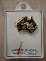 Anstecknadel Australien Opal Känguru in Originalverpackung