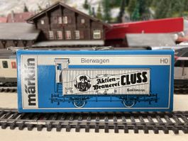Märklin Bierwagen Aktien Brauerei Cluss 4780